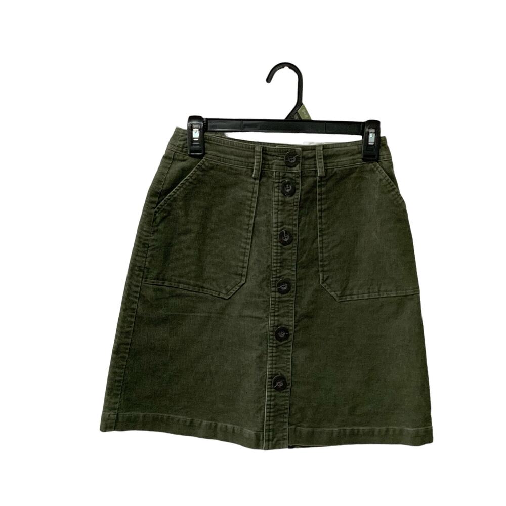 Boden Skirt Womens Size 2R Mini Corduroy Stretch Light Academia #1396